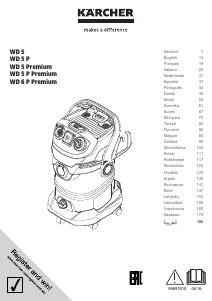 Manual Kärcher WD 5 P Vacuum Cleaner