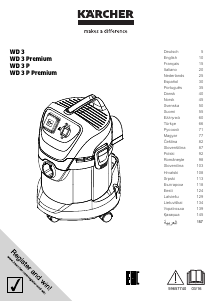 Manual de uso Kärcher WD 3 P Aspirador