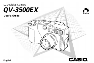 Handleiding Casio QV-3500EX Digitale camera