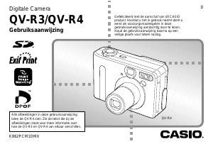 Handleiding Casio QV-R3 Digitale camera