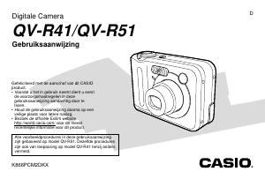 Handleiding Casio QV-R41 Digitale camera