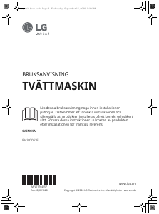 Bruksanvisning LG FM20T0S2E Tvättmaskin