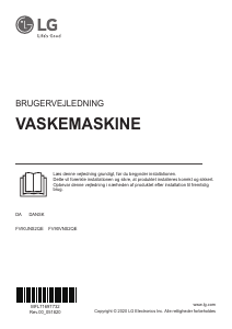 Brugsanvisning LG FV90VNS2QE Vaskemaskine