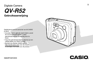 Handleiding Casio QV-R52 Digitale camera