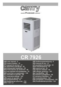 Εγχειρίδιο Camry CR 7926 Κλιματιστικό