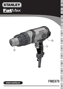 Mode d’emploi Stanley FME670 Décapeur thermique