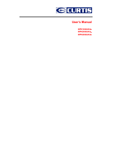 Bruksanvisning Curtis MPK2066UKAB Mp3 spelare
