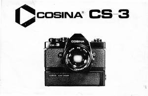 Manual Cosina CS-3 Camera