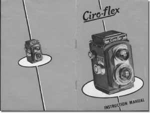 Bruksanvisning Ciro Flex Kamera