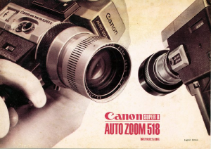 Handleiding Canon Auto Zoom 518 Camcorder