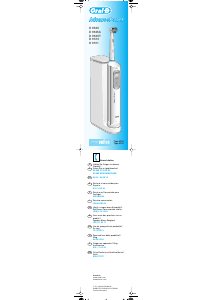 Manuale Braun D 9525T Advance Power Spazzolino elettrico