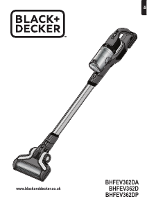 Manual Black and Decker BHFEV362D Vacuum Cleaner