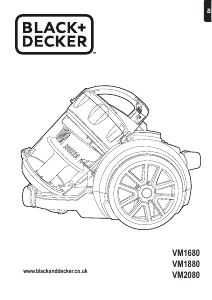 Handleiding Black and Decker VM2080 Stofzuiger