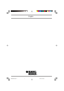 Handleiding Black and Decker GR380 Grasmaaier