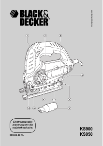 Instrukcja Black and Decker KS900SLW Wyrzynarka