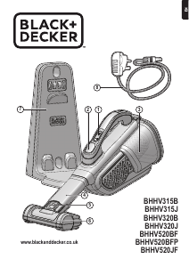 Handleiding Black and Decker BHHV315B Kruimeldief