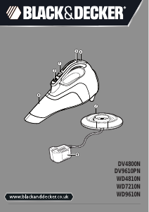 Handleiding Black and Decker WD9610 Kruimeldief