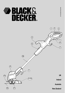 Handleiding Black and Decker GL651SB Grastrimmer