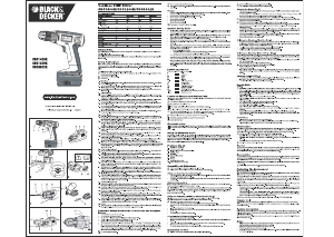 Manual Black and Decker CDC1400 Drill-Driver