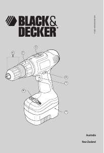 Manual Black and Decker EPC142K2 Drill-Driver