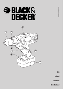 Handleiding Black and Decker HP188F4BK Schroef-boormachine