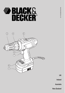 Handleiding Black and Decker PF148 Schroef-boormachine