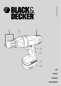 Manual Black and Decker PS18K Drill-Driver