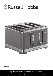 Manual Russell Hobbs 28102 Toaster