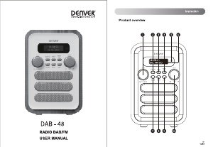 Bedienungsanleitung Denver DAB-48 Radio