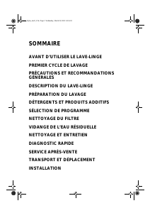 Mode d’emploi Laden EV 1097 Lave-linge