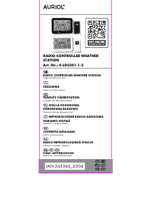 Vadovas Auriol IAN 345566 Meteorologijos stotis