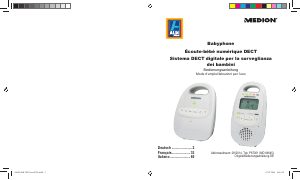 Bedienungsanleitung Medion LIFE P67001 (MD 84645) Babyphone