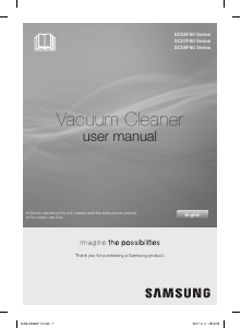 Manual Samsung SC07F60JV Vacuum Cleaner