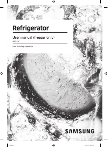 Manual de uso Samsung RZ32M7115S9 Congelador