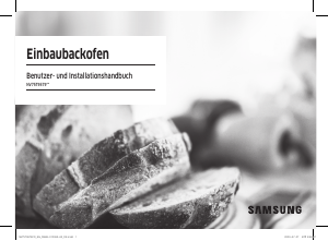 Bedienungsanleitung Samsung NV75T9579CD Backofen