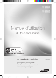 Mode d’emploi Samsung NV66F2723BS/EF Four