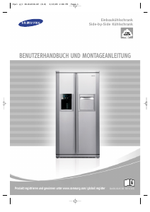 Bedienungsanleitung Samsung RSE8JPAS Kühl-gefrierkombination