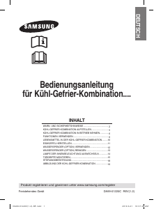 Bedienungsanleitung Samsung RL41HGPS1/XEG Kühl-gefrierkombination