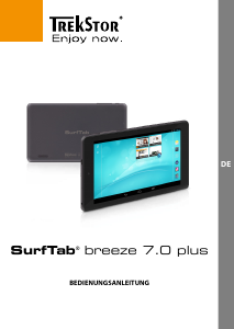 Bedienungsanleitung TrekStor SurfTab breezer 7.0 Plus Tablet