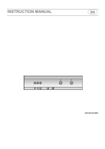 Manual Smeg DWF1-2 Dishwasher