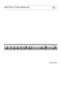 Manual Smeg DWI710E1 Dishwasher