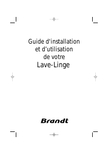 Mode d’emploi Brandt WFH1066F Lave-linge