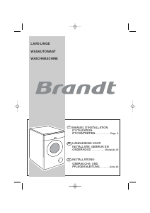 Bedienungsanleitung Brandt WFH1276D Waschmaschine