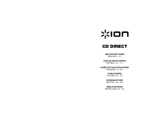 Manuale ION CD Direct Giradischi