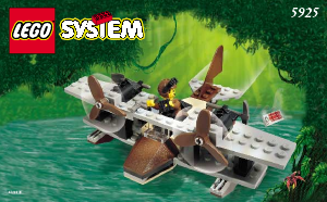 Bedienungsanleitung Lego set 5925 Adventurers Wasserflugzeug