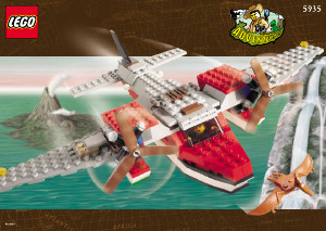 Manuale Lego set 5935 Adventurers Idrovolante