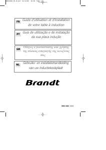 Mode d’emploi Brandt TI382BT1 Table de cuisson