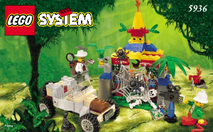 Bruksanvisning Lego set 5936 Adventurers Senor Gomezs expedition