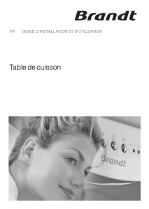 Mode d’emploi Brandt TI126B Table de cuisson