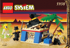 Manual de uso Lego set 5938 Adventurers La cámara de anubis